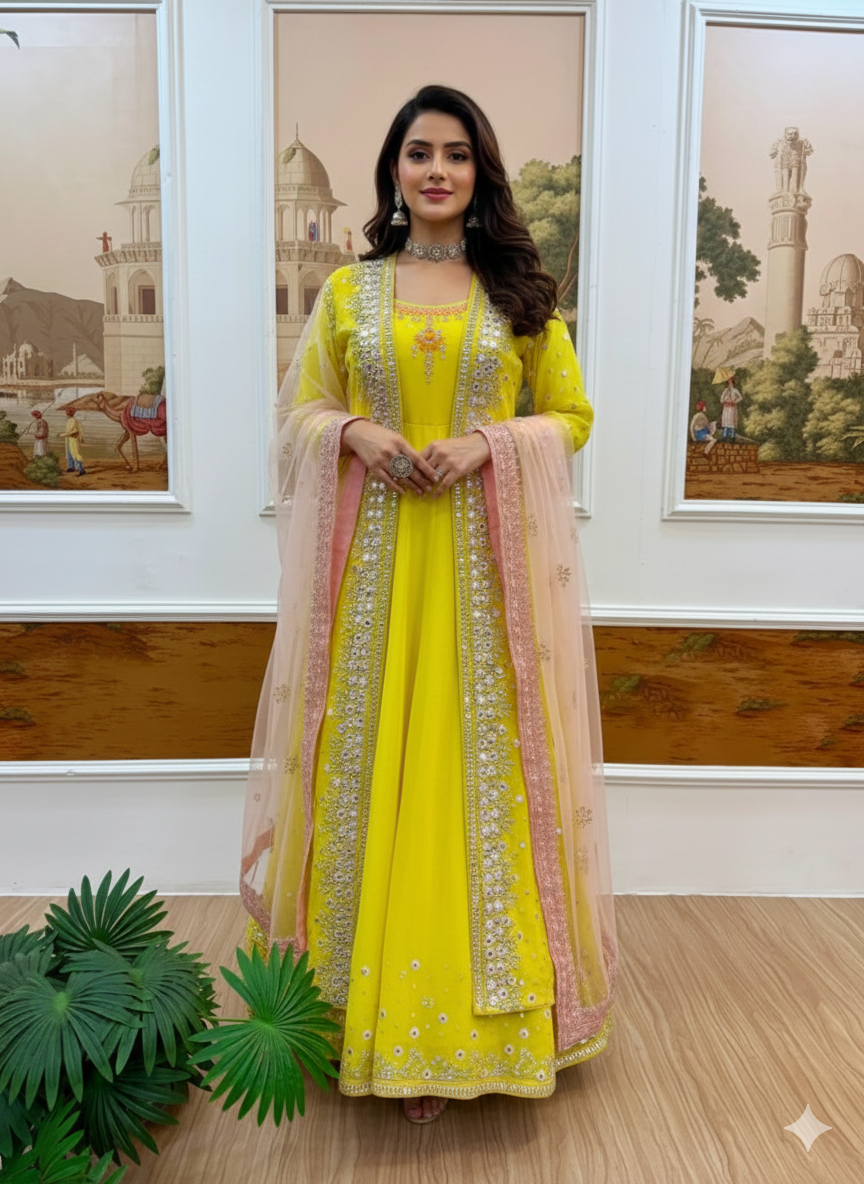 Exclusive Jacket Gowns & Anarkalis Timeless Desi Elegance