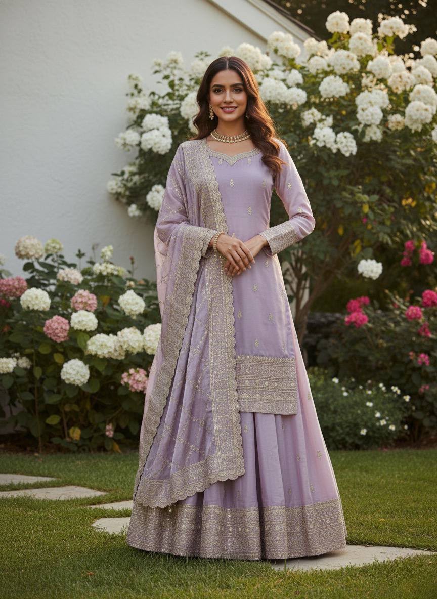 Nazakat Luxury Sharara Suit
